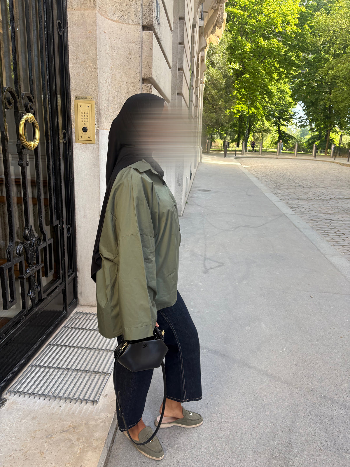 CHEMISE OVERSIZE - KAKI