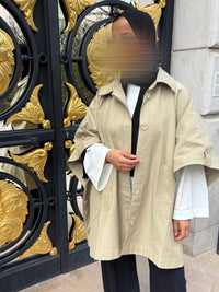 TRENCH OVERSIZE - BEIGE