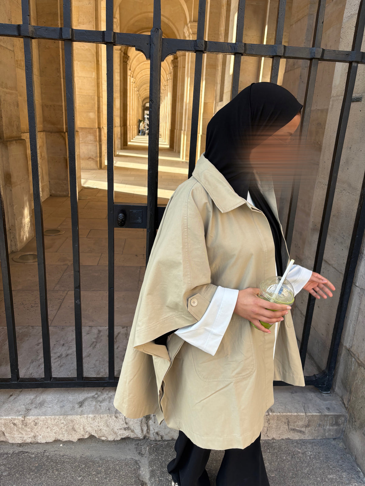 TRENCH OVERSIZE - BEIGE
