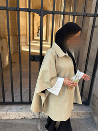TRENCH OVERSIZE - BEIGE