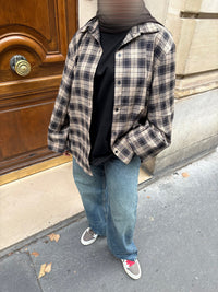 Chemise à carreaux